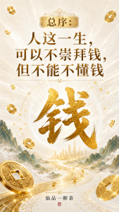 人这一生，可以不崇拜钱，但不能不懂钱